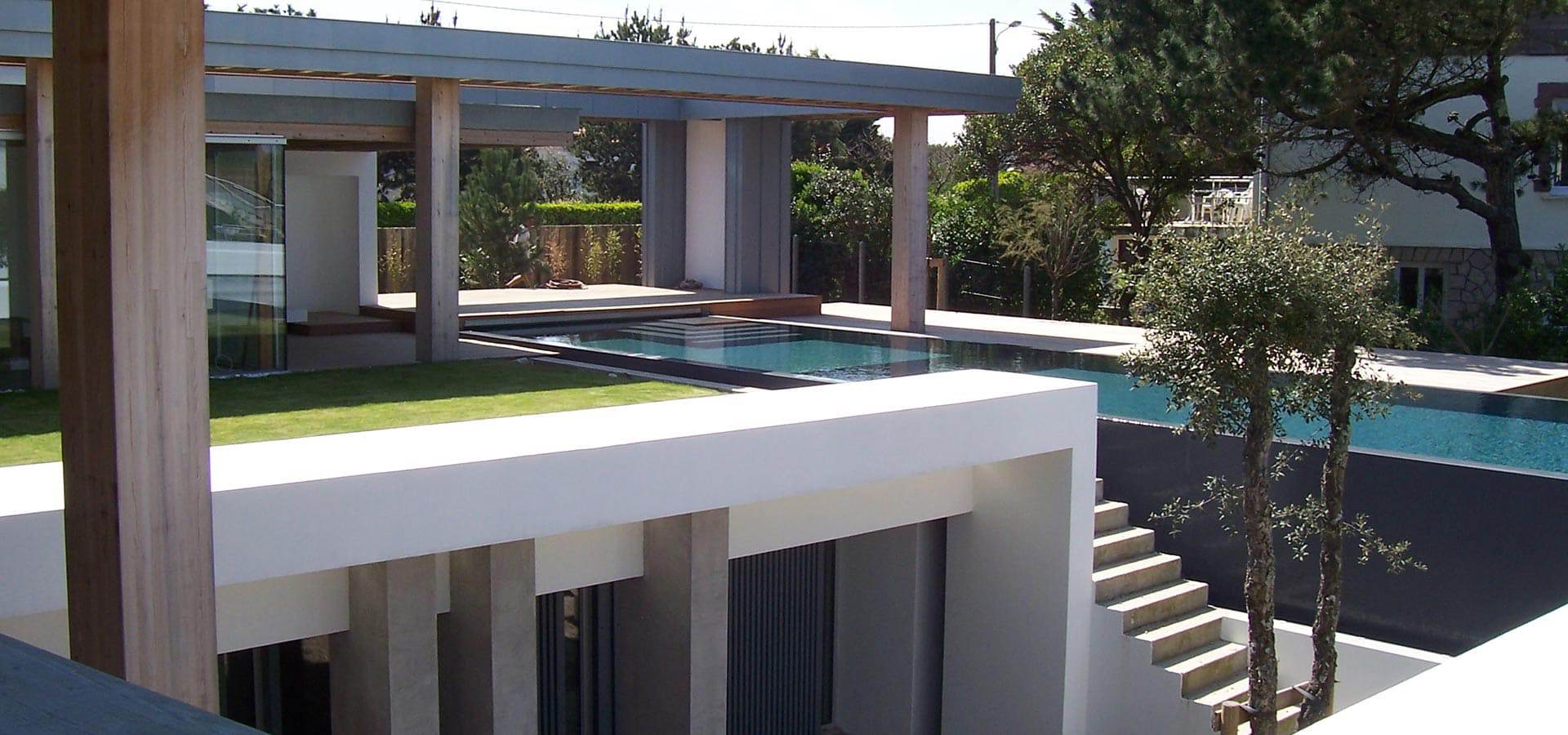 maison avec piscine